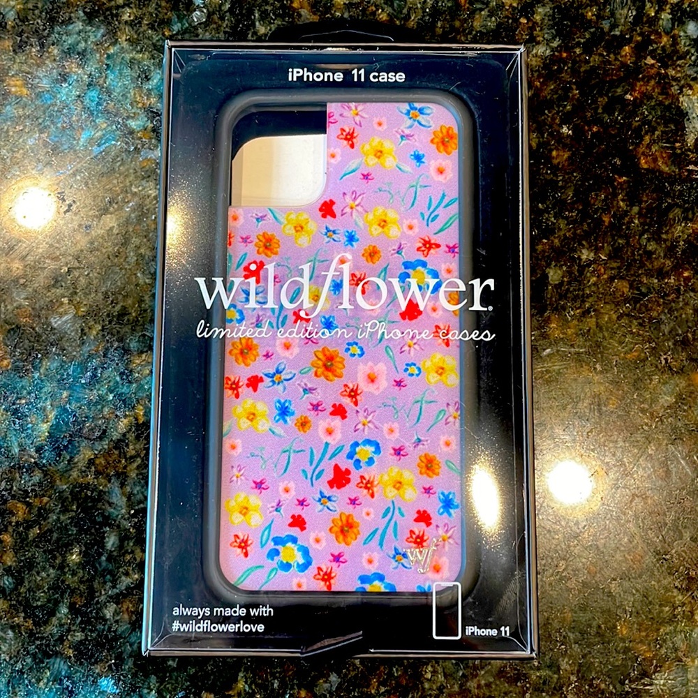 Wildflower iPhone 11case-garden party
